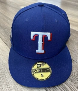2023 MLB World Series Texas Rangers Fitted Size 8 Hat New Era 59FIFTY On Field - Picture 1 of 6