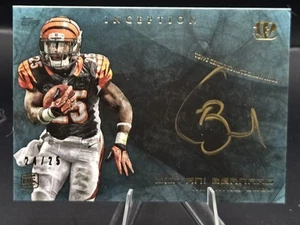 2013 Topps Inception Gold Auto /25 Giovani Bernard Bengals Rookie Autograph RC - Picture 1 of 1