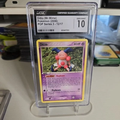 CGC 10 - 2006 Ditto (Mr. Mime) 12/17 - Eng Pop Series 3 - Image 1 of 2