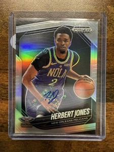 2024-25 Prizm Silver Herbert Jones Auto Pelicans - Picture 1 of 2