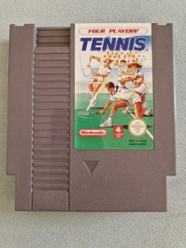 Four Players' Tennis [Sports | 1 - 4 Players] | Nintendo NES