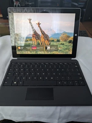 Microsoft Surface 3 128 GB, CPU Itel Atom Z8700, 4 GIG RAM Wi-Fi, 10,8 pulgadas - Plateado Foto 1 de 4