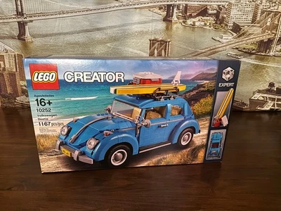 LEGO Creator Expert: Volkswagen Beetle (10252) New Sealed Retired - Image 1 of 4