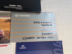 Oldtimer 1991 Toyota Camry All Trac 4WD Bedienungsanleitung - Bild 1 von 2