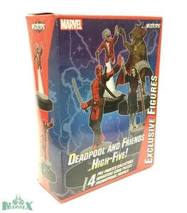 Heroclix 2024 Convention Exclusives set Deadpool and Friends High Five! boxed - Picture 1 of 1