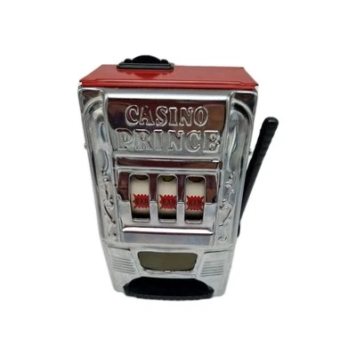 SLOTMACHINE Geld-Spielautomat Einarmiger Bandit Spardose selten und Rar - Bild 1 von 4