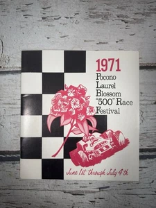 VTG Pocono Laurel Blossom 500 Race Festival 1971 Racing Program Book Advertising - Picture 1 of 5