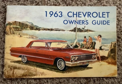 Chevrolet 1963 manual del propietario Impala Bel Air original Foto 1 de 2