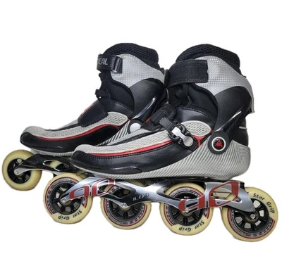 K2 Radical ILQ 9 M Inline Skates Herren Größe US 11 schwarz gelb - Bild 1 von 4