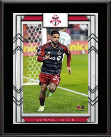 Lorenzo Insigne Toronto FC 10.5" x 13" Sublimated Player Plaque Cover