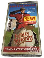 Dudley Do Right 2000 VHS Factory Sealed Brendan Fraser Special Edition