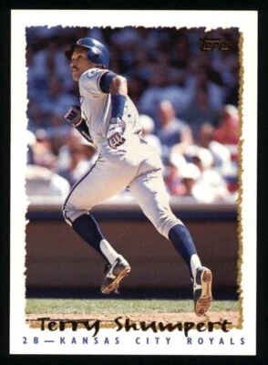 1995 Topps #87 Terry Shumpert Royals 8 - NM/MT - Image 1 of 2