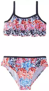 Osh Kosh Toddler Girls Floral Two Piece Tankini Swimsuit Size 2T 3T 4T - Picture 1 of 1