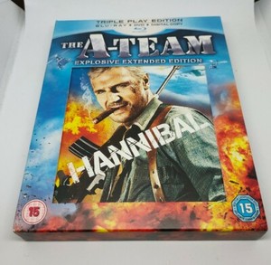 The A-Team (Blu-ray, 2010) Extended Ed Slipcase Art Cards Liam Neeson