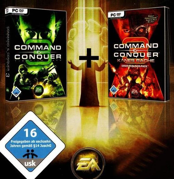 COMMAND AND CONQUER 3 DELUXE * TIBERIUM WARS + KANES RACHE Top Zustand - Bild 1 von 1
