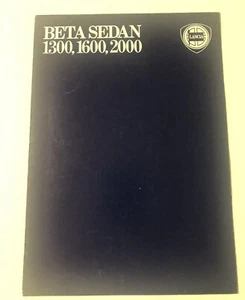 Leaflet Lancia beta Sedan - Picture 1 of 4