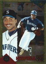 1994 (MARINERS) Score Rookie/Traded Gold Rush #RT155 Marc Newfield