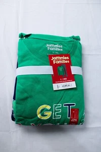 Jammies For Your Families Mens Get Your Jingle On 2-Piece PJ Set EJ2 Multi Large - Picture 1 of 3