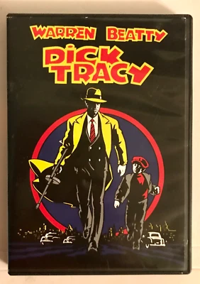 Dick Tracy DVD 1990 Warren Beatty Madonna Al Pacino cómic comedia criminal Foto 1 de 4