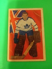 1963-64 Parkhurst Set Break Don Simmons Toronto Maple Leafs (see pics not mint)
