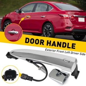 Front Driver Side Door Handle Left LH For 2017-2018 Nissan Sentra Nismo SR Turbo - Picture 1 of 12