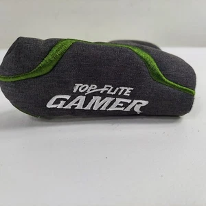 Top Flite GAMER Blade Putter  Golf Club Headcover Cover Grey Green - Picture 1 of 4