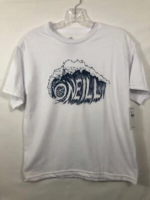 O'niell Big Boys Graphic Short Sleeve Tee - Medium, Sandpit White - Image 1 of 4