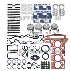 Engine Overhaul Pistons Gasket Kit CR 11:1 For BMW 320i F30 F32 F10 E84 F25 N20 - Picture 1 of 9