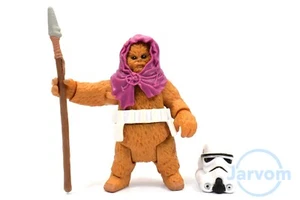 Star Wars 3.75 Legacy Collection Comic Pack Ewok Keoulkeech Loose Complete - Picture 1 of 1