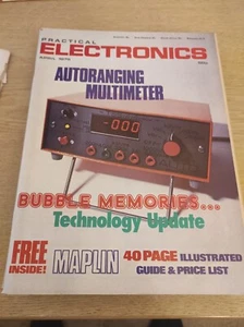 Practical Electronics Magazine April 1979, Autoranging Multimeter - B997 - Picture 1 of 1