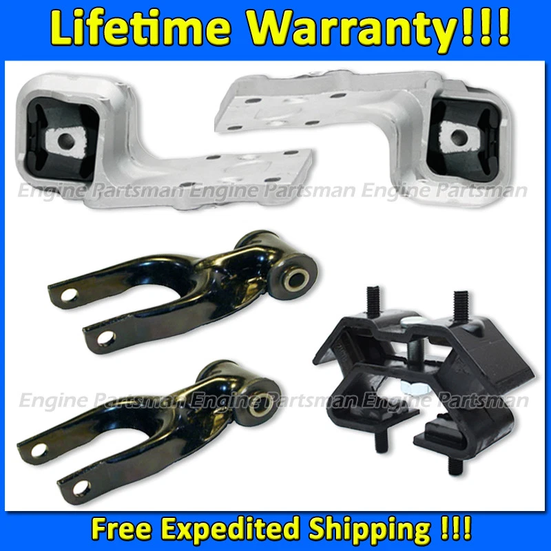 Juego de montaje de motor y transmisión K1728 5 piezas para Chevrolet Uplander 2005-2009 3,5 L 3,9 L Foto 1 de 1