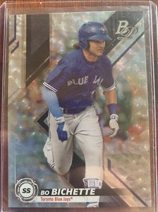 2019 Bowman Platinum Top Prospects Ice Refractor Bo Bichette #TOP-82