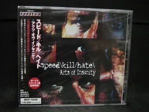 SPEED/KILL/HATE Acts Of Insanity + 1 JAPAN CD Overkill New York Thrash Metal ! - Picture 1 of 2