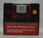 Rosewill (RKV-2UC) 2-Ports KVM Switch *New Unused*