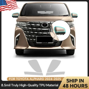 Rearview Mirror Precut Paint Protection Film PPF TPU For Toyota Alphard 2024-UP - Picture 1 of 20
