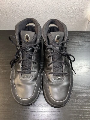 Rare Nike Air Zoom Uptempo 2006 Black On Black 314463-001 Men’s Sz 14 - Image 1 of 4