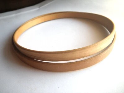Vintage 6" Diameter Round Wood Embroidery Hoop - No Hardware or Lining - Image 1 of 4