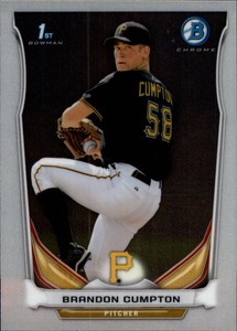 2014 Bowman Chrome Prospects #BCP81 Brandon Cumpton 1st Pittsburgh Pirates NM-MT