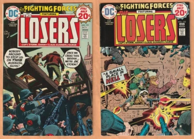 DC OUR FIGHTING FORCES No. 151 & 152 (1974) THE LOSERS! Kirby Art! Nice Lot! VF - Image 1 of 4