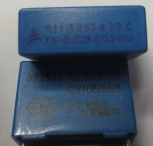 10 x EPCOS B32922 X2 MKP/SH EMI condensadores antiinterferencias 220nF 305V RM15 10% - Imagen 1 de 1