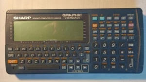 SHARP Pocket Computer PC-G850VS Function Calculator For Parts from Japan - Afbeelding 1 van 4
