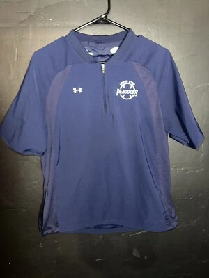 Upper Iowa University Peacocks Softball Pullover Womens M Blue Under Armour - Imagem 1 de 4