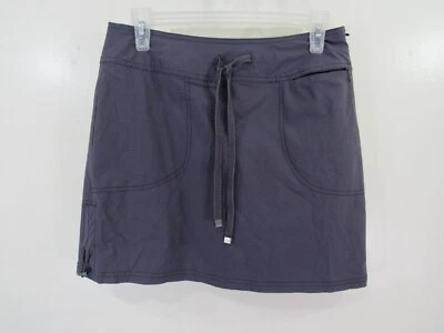 Green Tea Skort Size M Gray Drawstring Small Pocket - Image 1 of 4