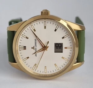 Genuine 2016 Austrian Jacques Lemans Sport Liverpool 1-1828 Men's Quartz Watch - Picture 1 of 12