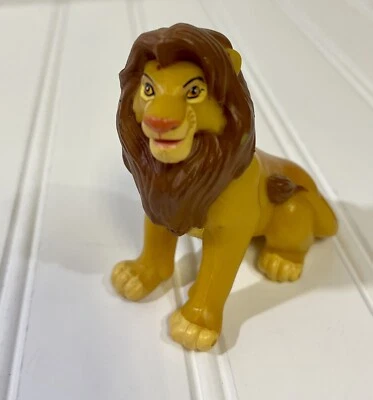 Disney Lion King pvc vinyl figure 3in  Simba sitting  - image 1 of 4
