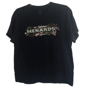 "Menards" Men's Black T Shirt Size XLT - Picture 1 of 5