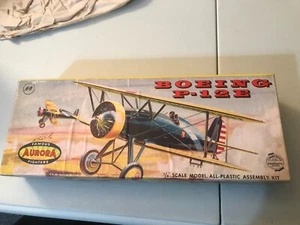 Aurora Boeing P-12E plane kit # 121-69. 1958 issue. fg - Picture 1 of 3