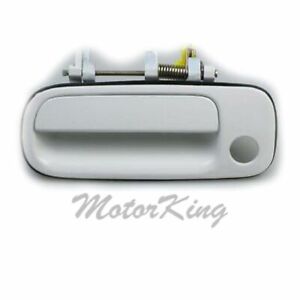 Exterior Outside Door Handle Rear Left For 1992-1996 Toyota Camry White 040