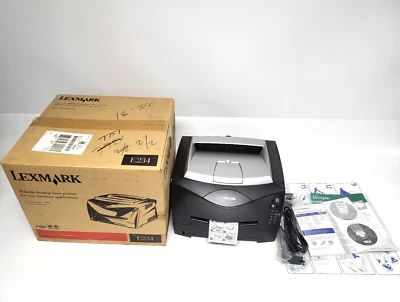 Lexmark E234 Monochrome Laser Printer, USB, Parallel - Image 1 of 4
