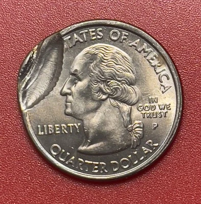 2000 P Virginia, State Quarter Error, Double Struck, Uncirculated. - Image 1 of 3